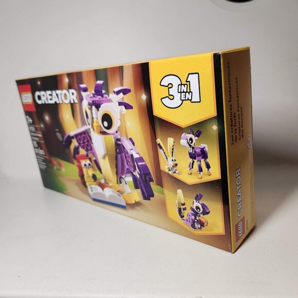 NEW LEGO 31125 Creator 3 in 1 OWL SQUIRREL RABBIT Fantasy Forest Creatures Woodl - Picture 7 of 14